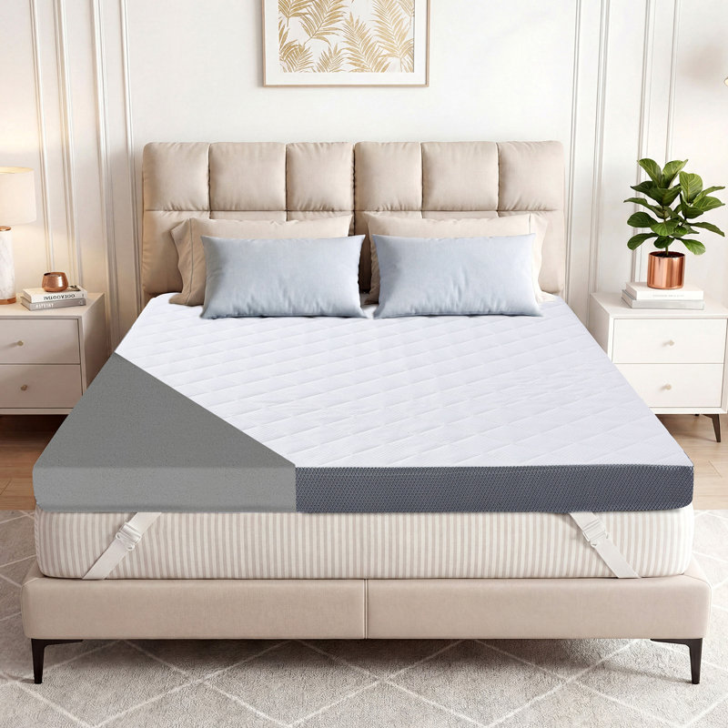 cm Memory Foam Mattress Topper, 7cm, Single (3')