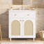 Meuble-lavabo 30 po avec lavabo en céramique-340001006