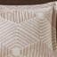 Housse de couette en coton Blush pour lit double / grand, motif géométrique, 2 taies décoratives incluses, lit double / grand, géométrique-124539571