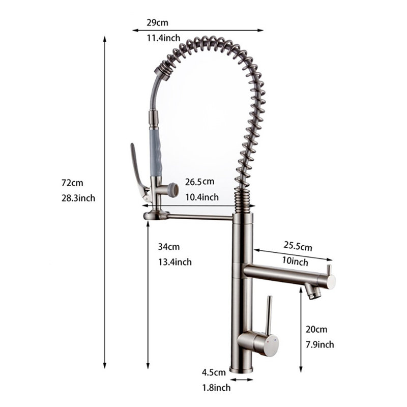 FLG Pull Down Kitchen Faucet