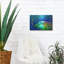 Highland Dunes «Parrot Fish» par Carol Cavalaris, art mural en métal-87562713