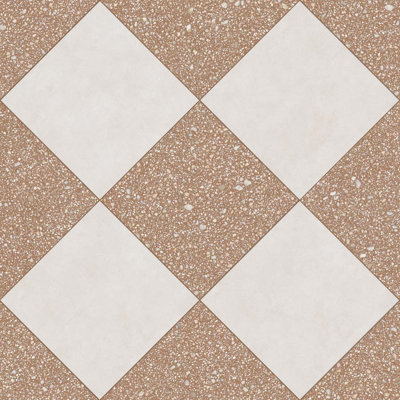 Lithos 12X12 Checkerboard Siena And Marfil