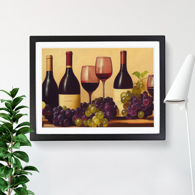 Wine Bottle Framed Print