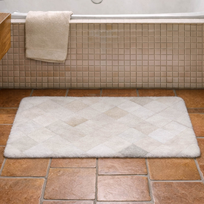 Tapis de qualité supérieure lavable à la machine de qualité supérieure ADS98, Ivoire ivoire, 2 pi 6 po x 3 pi 10 po