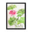 Lotus et libellule - reproduction sur toile-59708320-59708325
