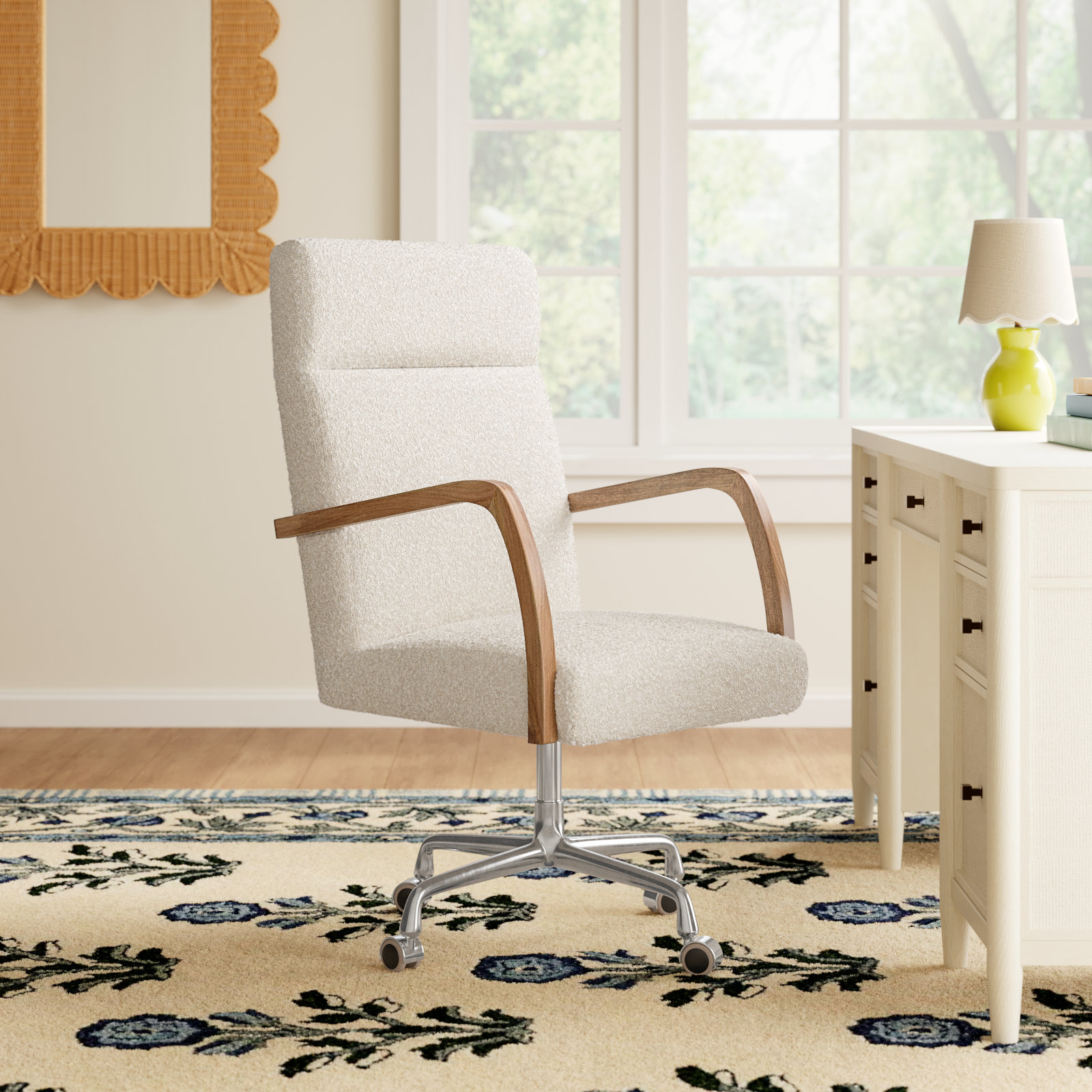 Charton Genuine Fabric Executive Chair