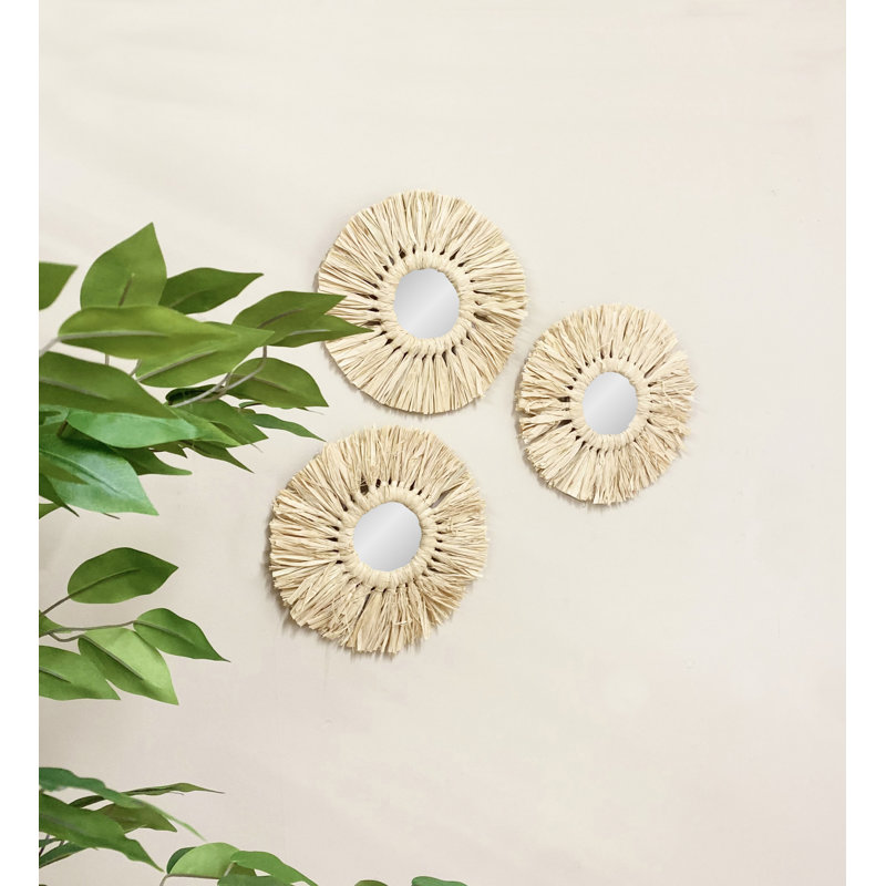 Abigal Wood Wall Mirror