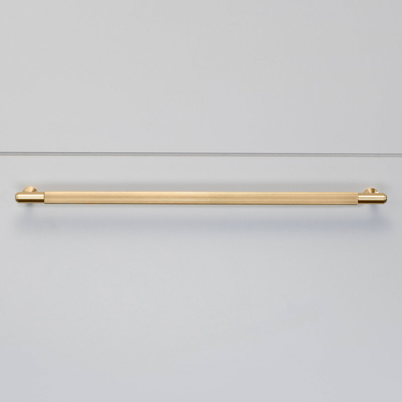 Pull Bar / Linear, 12 4/5", Brass