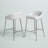 Upholstered Counter Stool with Metal Frame-999313000-1027215251
