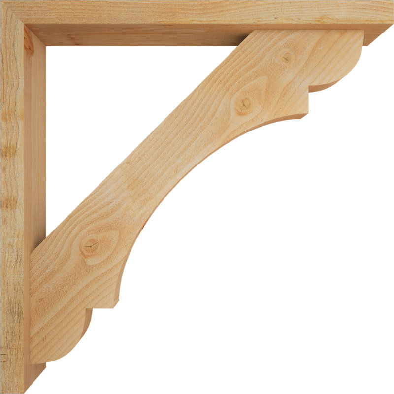 Support de bloc olympique avec entretoise décalée, 34 x 34, Sapin Douglas de l 4 po (scié brut)