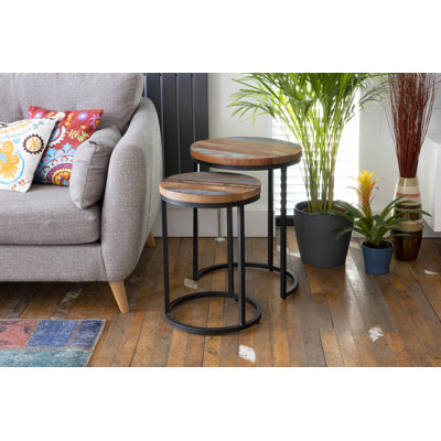 Thalia Solid Wood Nesting Tables