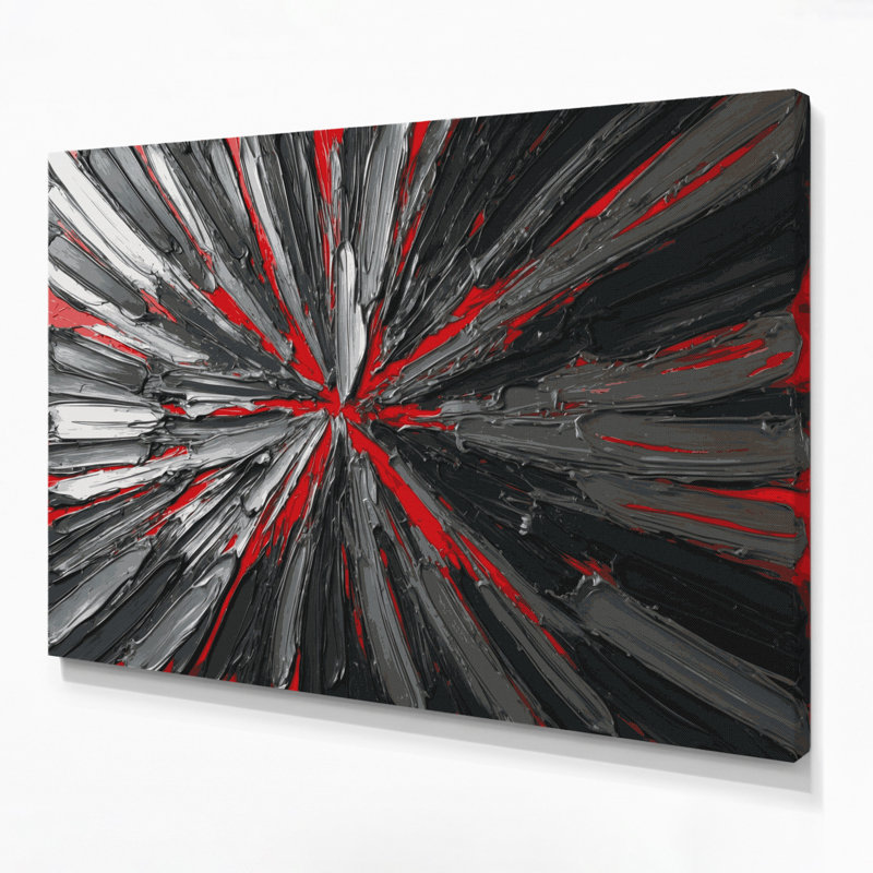 Neo Expressionism 70 Black Canvas Wall Art
