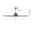 Hydle 60'' Ceiling Fan with LED Lights-1351748608