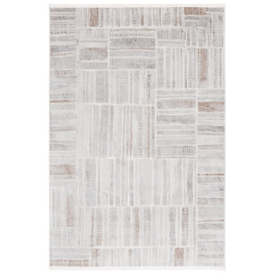Tapis gris / gris clair Diamond 154