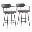 Tabouret de comptoir pivotant 25,75 po Arabelle-86711706