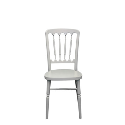 Babcock 43 cm H Solid Wood Slat Back Stackable Side Chair
