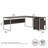 Hybrid L-Shaped Computer Desk Office Set in Storm Gray - Reversible-1068893442
