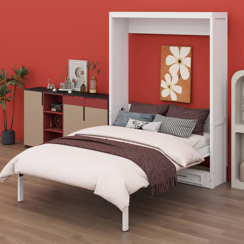 Murphy Bed With 2 Drawers