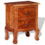 Marilla 2 Drawer Bedside Table-985534580