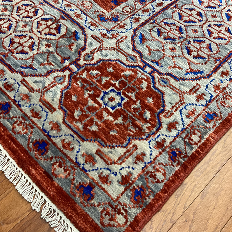Tapis Indo en laine fait à la main Hero