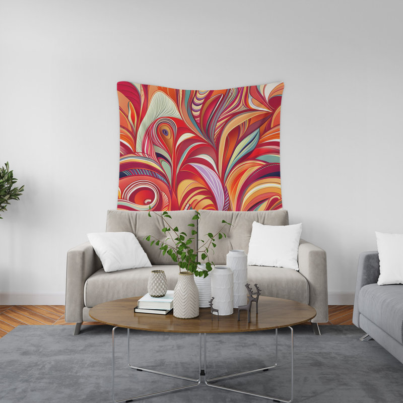 Tapisserie murale, H 60 po x l 51 po