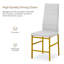 Nurques 114.3cm H Upholstered Metal Parsons Chair-420008674-420008687