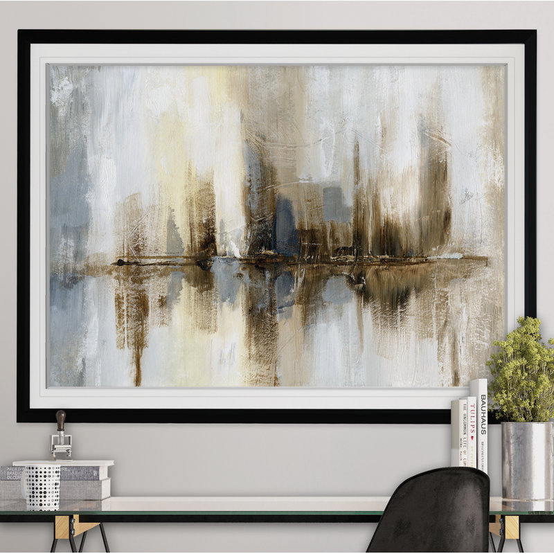 «Harbor Lights», impression sur toile tendue, H 30 po x l 40 po x P 1,5 po, Cadre noir