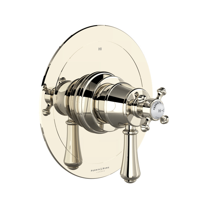 Georgian Era Faucet Trim, Polished Nickel