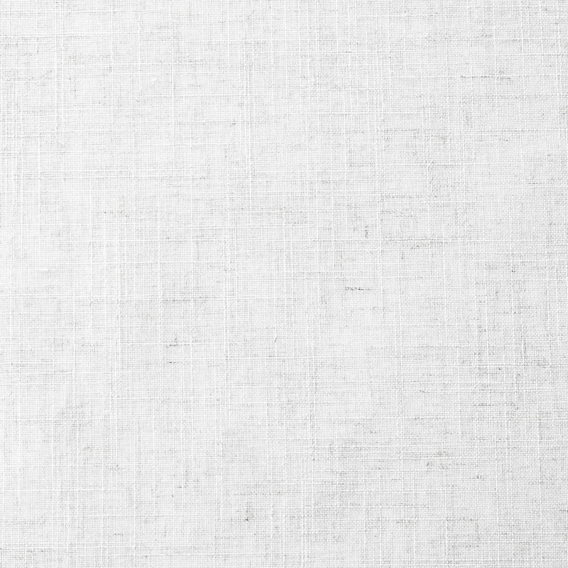 Linen Blend Single Shower Curtain, White