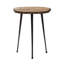 Table de bout en bois massif à 3 pieds Barret