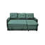 Élégant canapé-lit modulaire en forme de L, bleu, 3 pièces, idéal pour les petits espaces de vie, canapé et pièces confortables-232212920