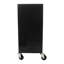 Armoire à outils roulante à 4 tiroirs - Rangement d'outils en acier robuste avec roues verrouillables, coffre à outils de 24,4 po pour le garage, organisation d'atelier, noir