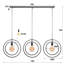 Bellandra 3 - Light Kitchen Island Globe Pendant
