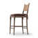 Fayth Stool with Cushion-Dulane Mahogany