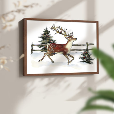 Chirstmas Art-DCCXVIII -Framed Print - Restickable