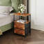 40 cm W Bedside Table