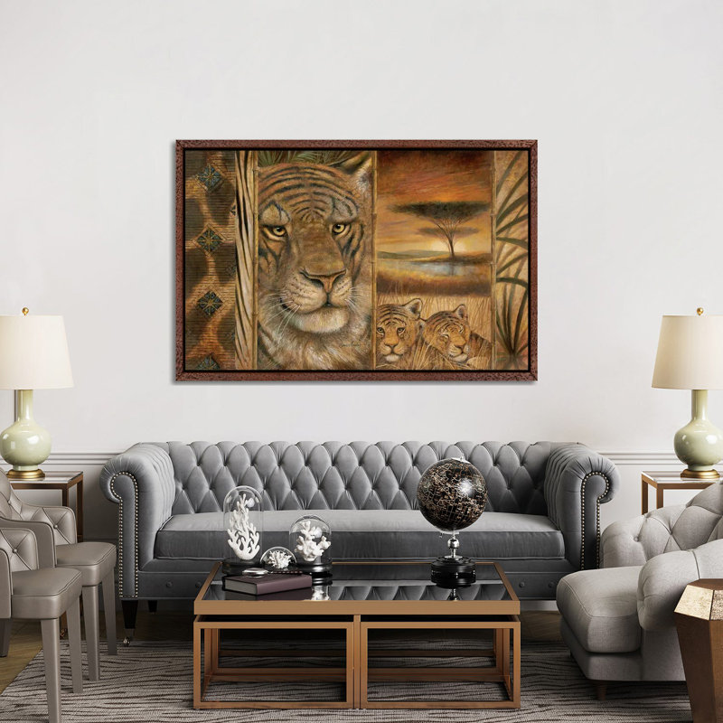 Wild & Beautiful 1 Piece Wall Art on Canvas, 152.5 cm H x 101.5 cm W, Classic Wood Framed
