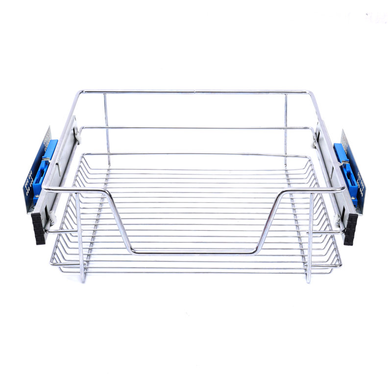 Houchens Steel Under Shelf Basket, 14cm H x 47cm W x 44cm D