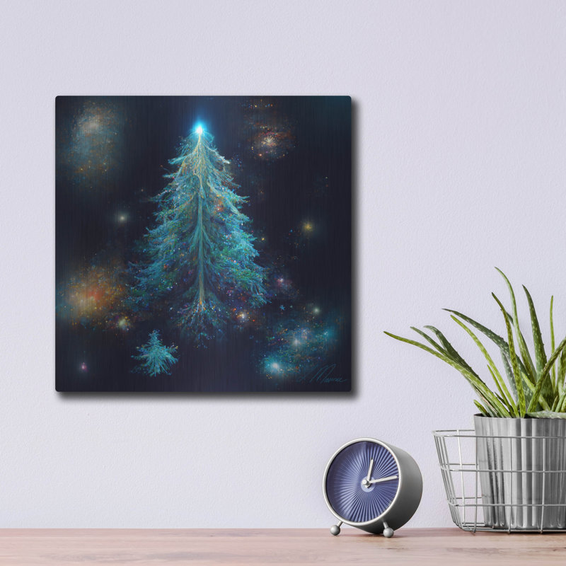 Arbre de Noël 3 par Tanya Mavric, H 12 po x l 12 po