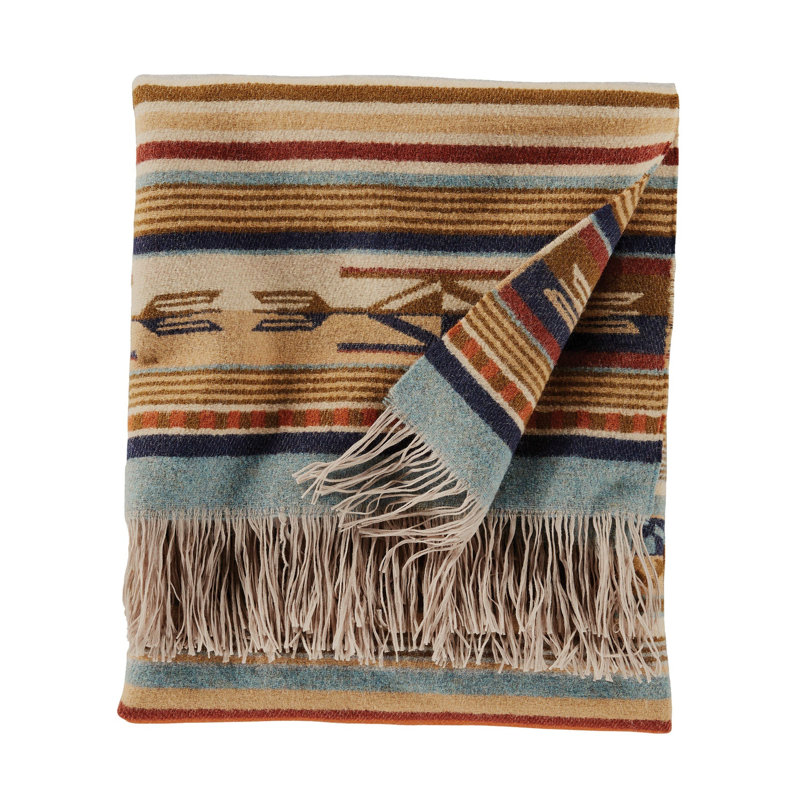 Chimayo Harvest Fringed Throw