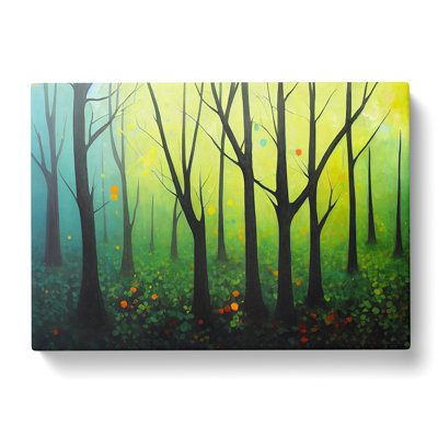 Spring Forest Painted Vol.5 - Wrapped Canvas