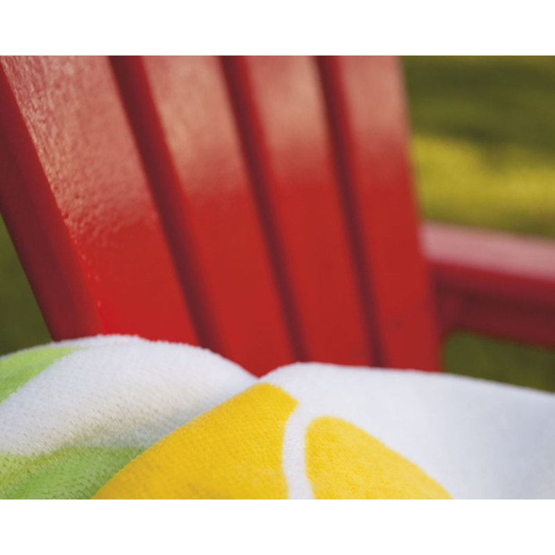 Chaise Adirondack POLYWOOD pour enfants South Beach, Rouge coucher de soleil