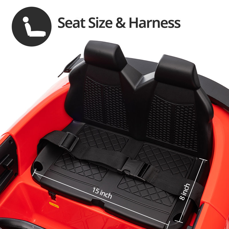 Red 6V Audi TT RS Electric Ride-On Car with Remote