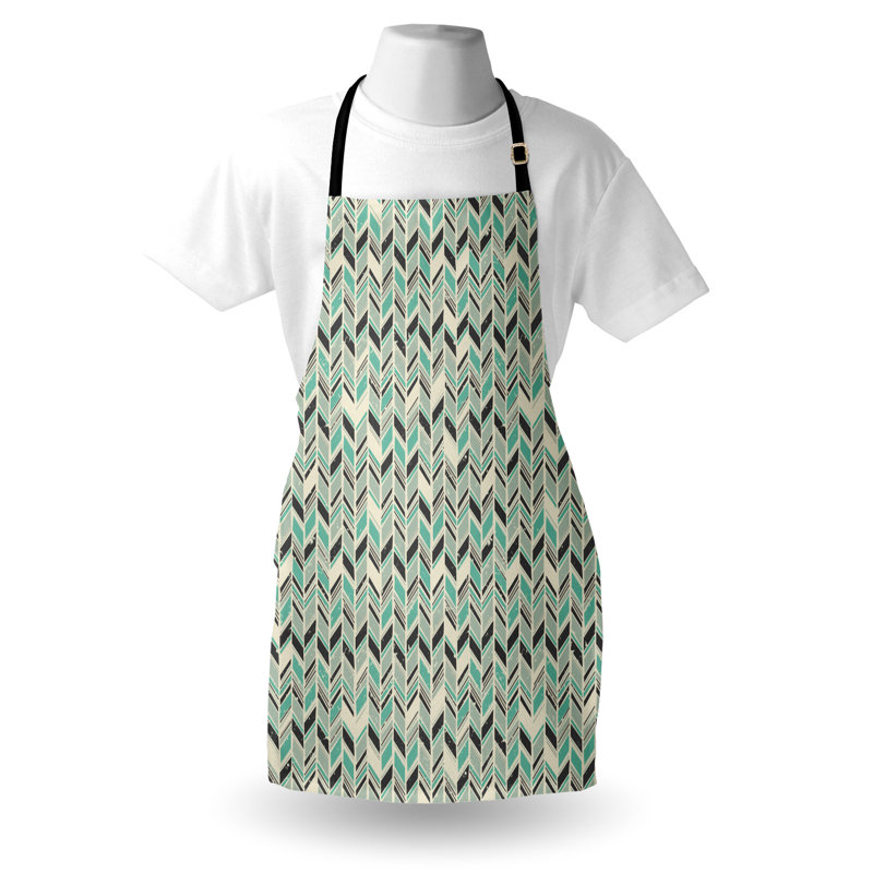 Chevron Bib Apron