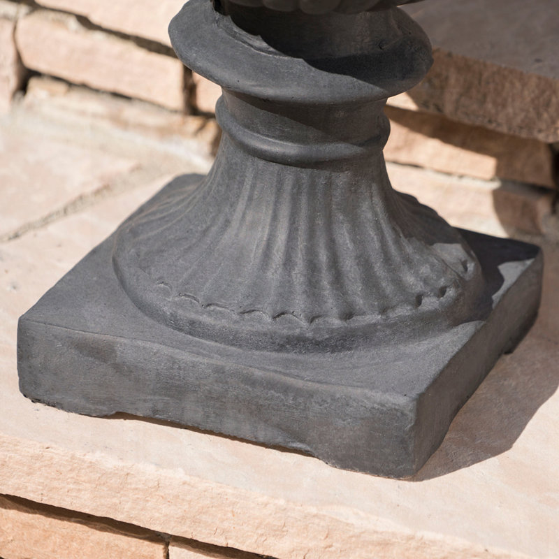Outdoor Modern Planter, Antique Black