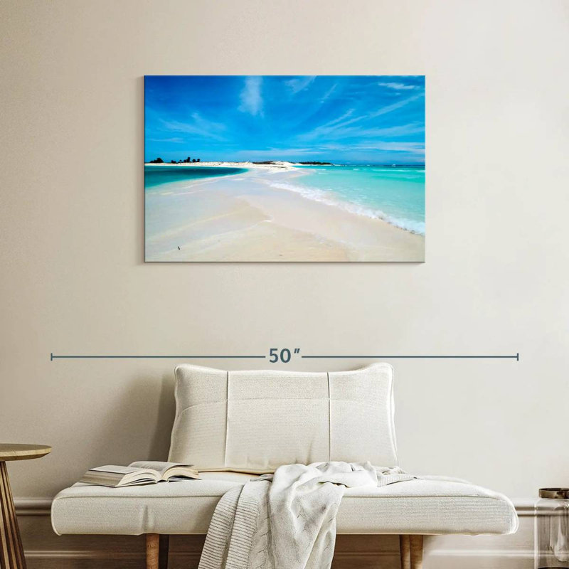 Plage Gillard, Cayo De Agua, Vénézuéla, H 24 po x l 36 po