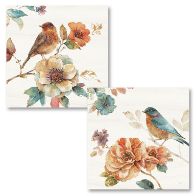 « épices nature ii & iii blanc doux », ensemble de 2 reproductions de peintures à l’aquarelle