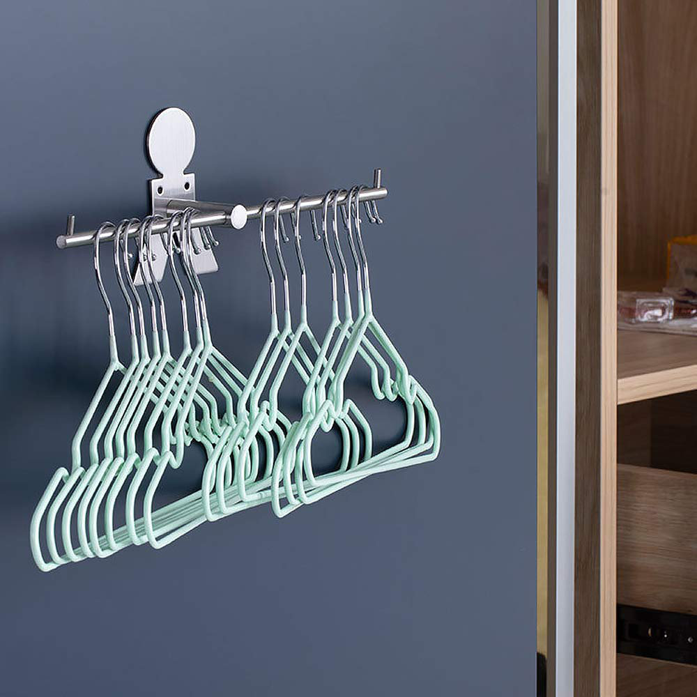 Rebrilliant Clothes Hangers Storage Stacker Rack Holder Organizer, Wall ...