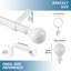 Tringle à rideaux simple ajustable Plante Ball-1749283310-1749283296