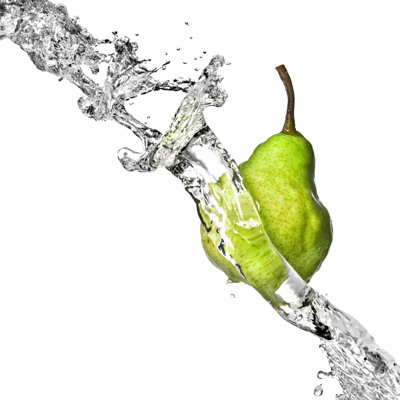 Poire verte - photographie sur toile tendue